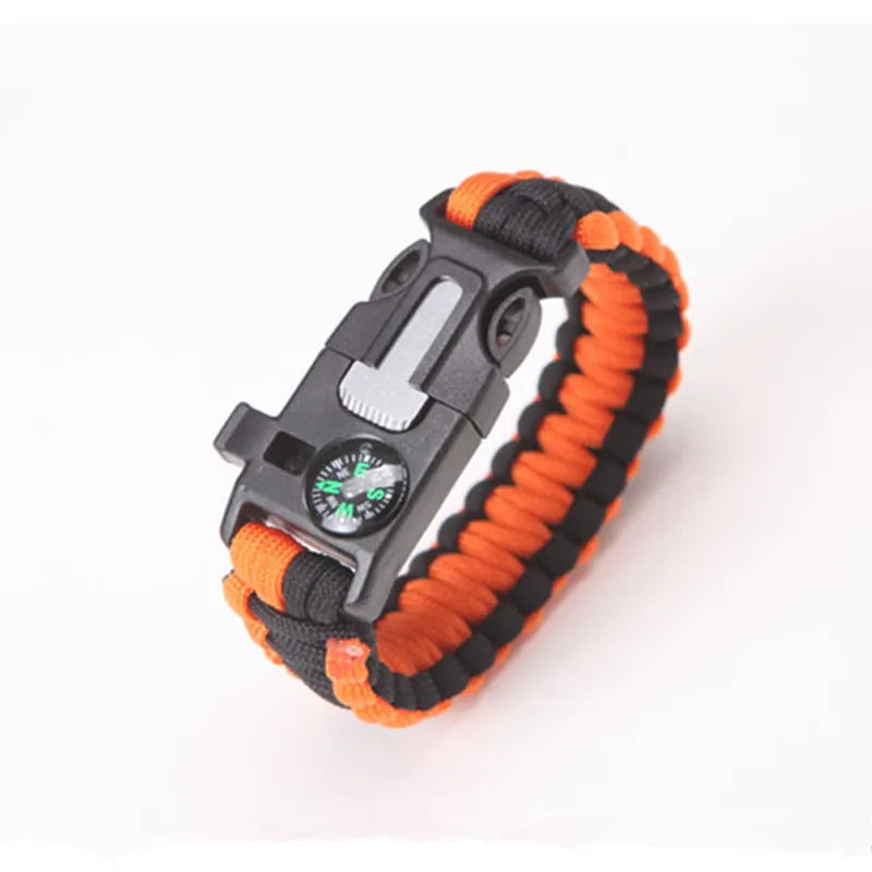 15-in-1 Survival Paracord Bracelet