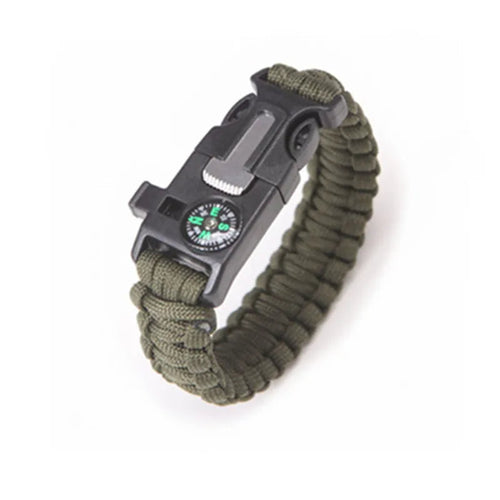 15-in-1 Survival Paracord Bracelet