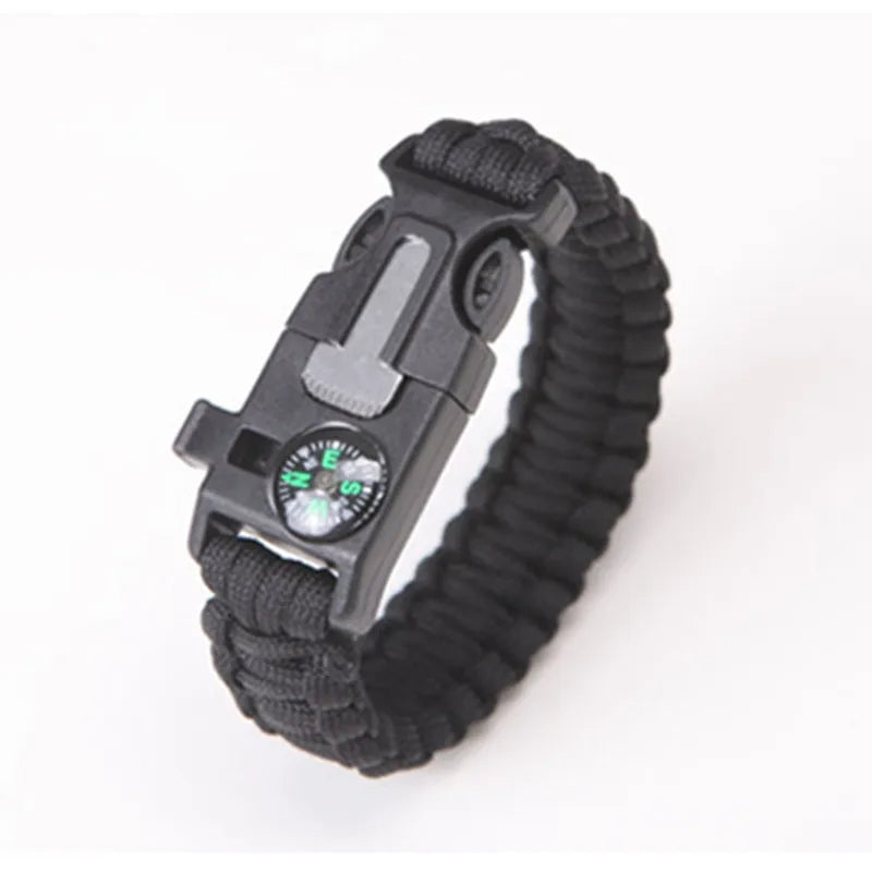 15-in-1 Survival Paracord Bracelet